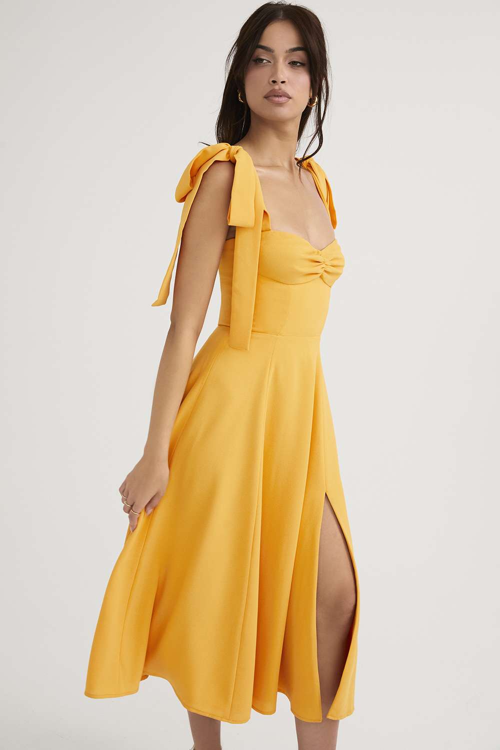 Sleeveless Maxi Dress with Slit Detail image 4