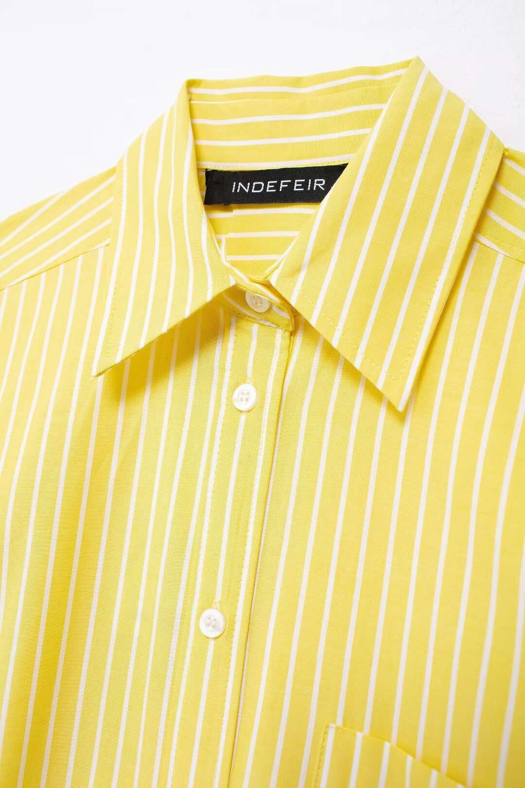 Yellow Striped Lounge Set image 5