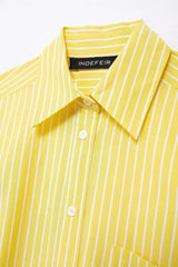 Yellow Striped Lounge Set image 5