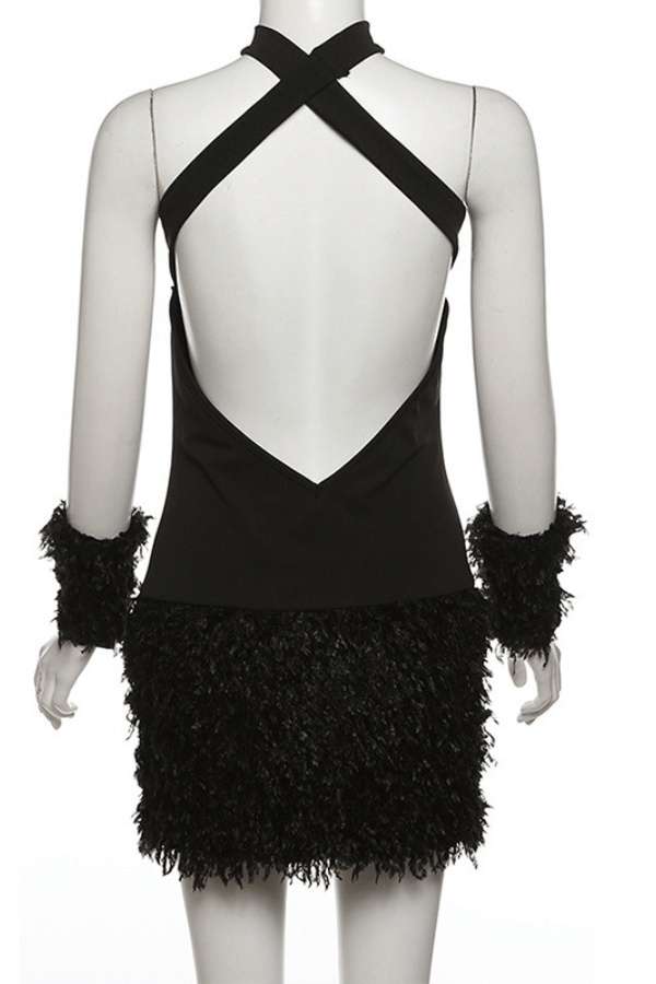 Midnight Luxe Mini Dress image 4