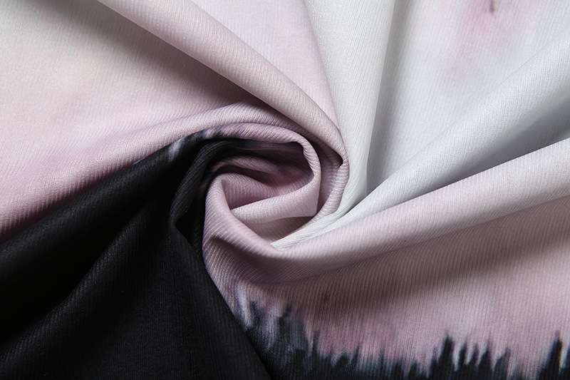 Elegant Tie-Dye Maxi Dress with Halter Neck image 1