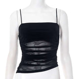 Ruched Camisole with Spaghetti Straps image 3