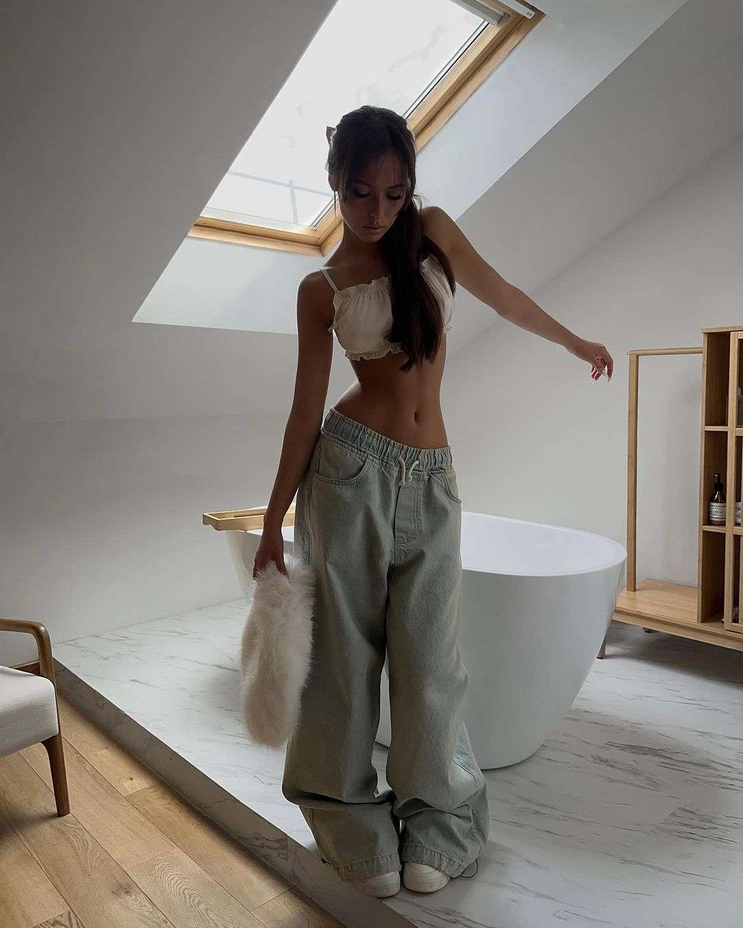 Baggy Pants Ripped Jeans Streetwear image 0