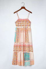 Boho-Chic Strappy Maxi Dress image 2