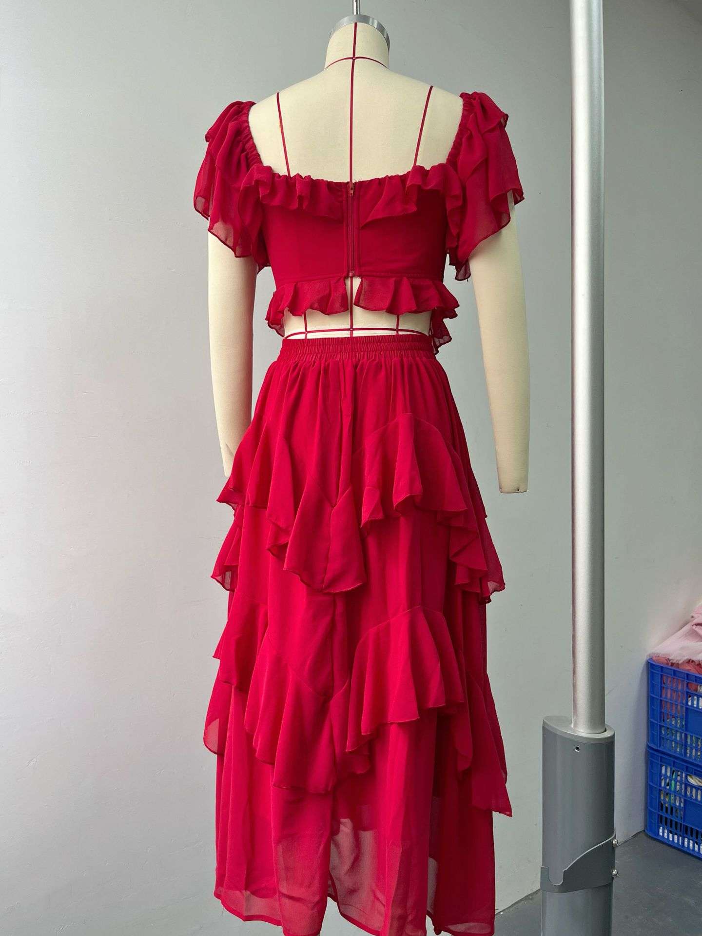 Ruffled Two-Piece Outfit image 5