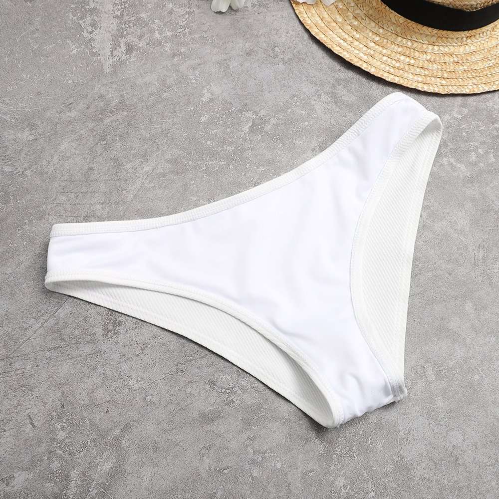 Sexy V Neck Short Sleeve Front Knot Tie Swimsuit image 5