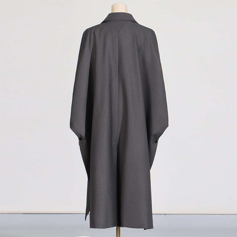 Wrap Sleeve Long Coat image 3