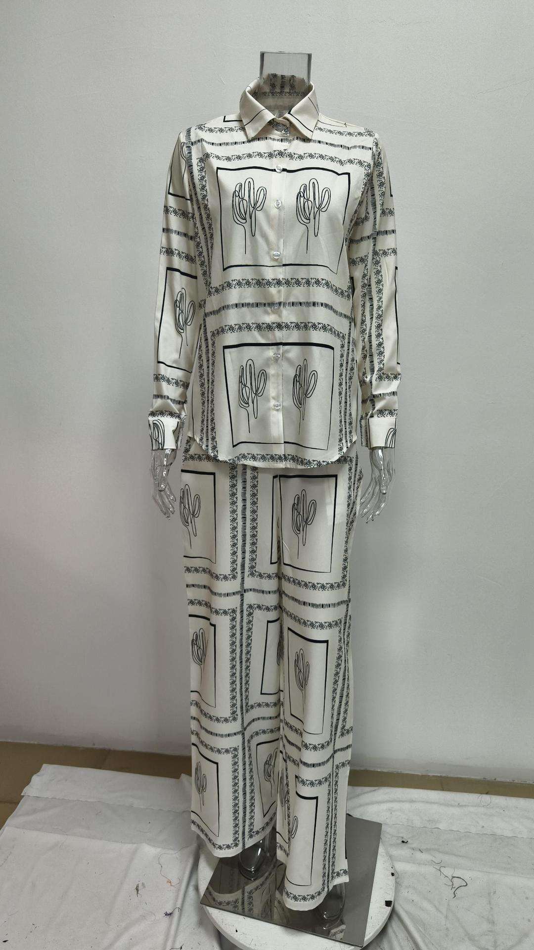 New Spring Printed Co-ords Set image 4