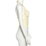 Elegant Ruched Sleeveless Top image 7