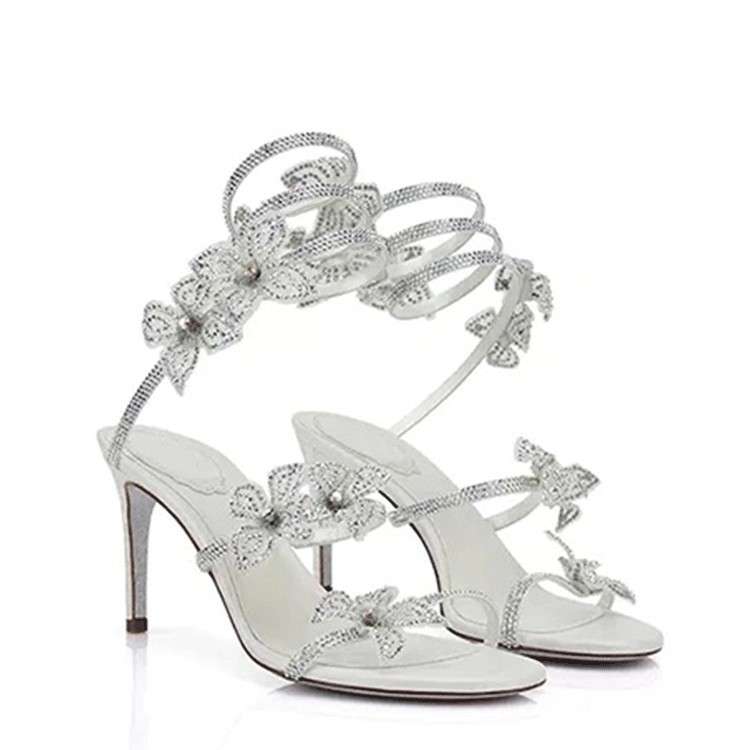 Floriane Honey Sandal - 8.5, White image