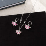 Crystal Heart Planet Pendant image 2