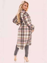 Casual Checkered Club Shacket image 2