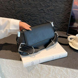 Crossbody Bag with Silver Accents