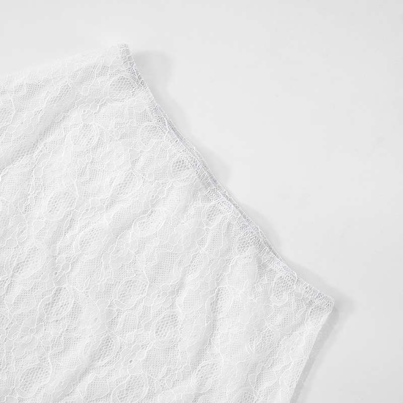 Elegant Lace Cami Dress with Ruffle Details image 5