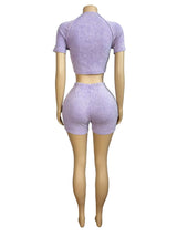 Ribbed shorts athletic suits image 5