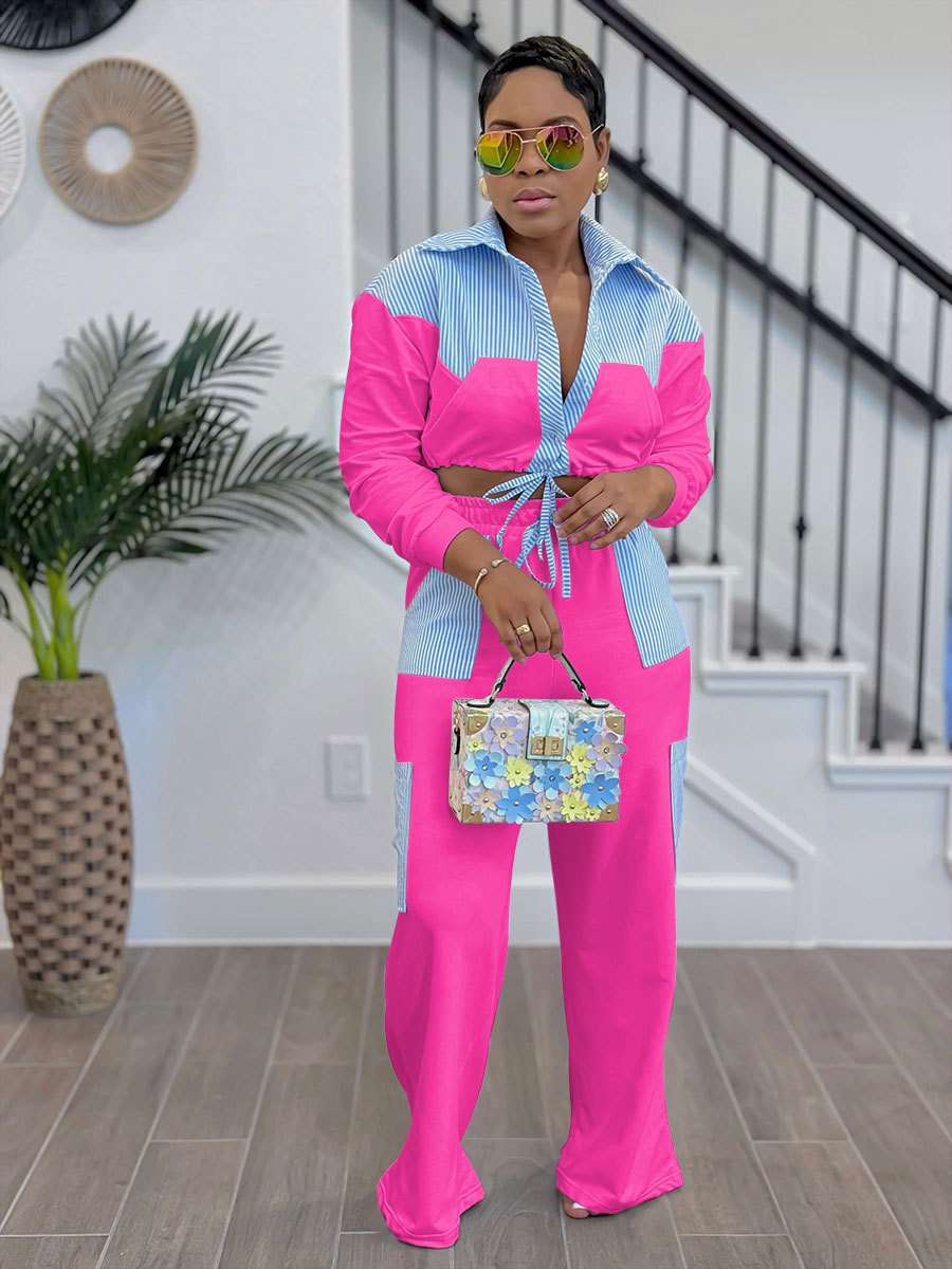 Nautical Chic Navigator Set - L, Rose Red image