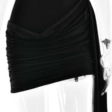Draped Bodycon Dress image 7