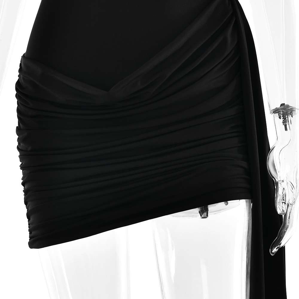 Draped Bodycon Dress image 7