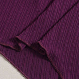 Violet Halter Top & Asymmetrical Skirt Set image 6