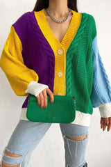 Button Down Long Sleeve Cardigan Sweater image 0
