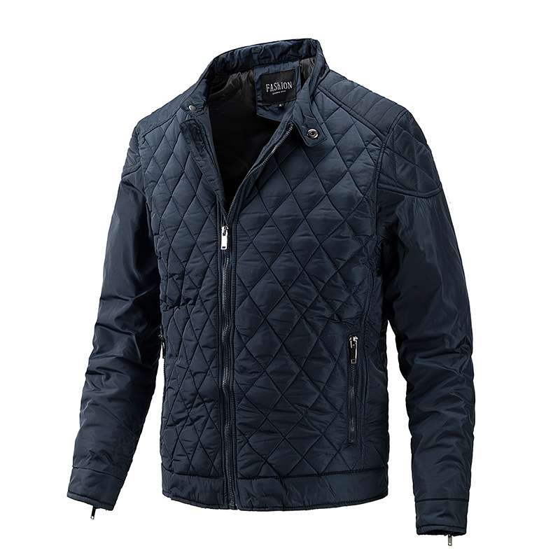 Solid Winter Down Jacket Quilted Jacket image 2
