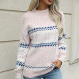 Cozy Isle Pattern Knit Sweater image 4