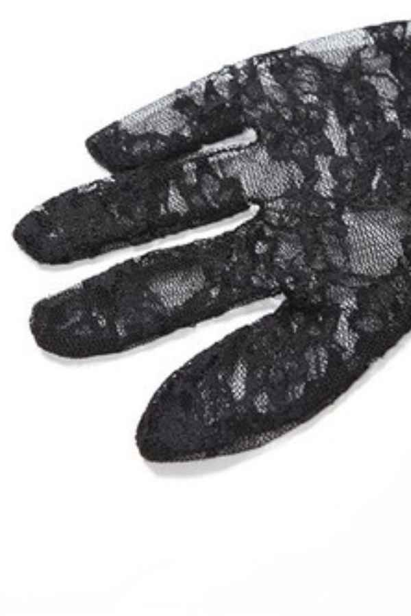 Sexy See-Through Mesh Open Back Glove Detail Jumpsuit image 7