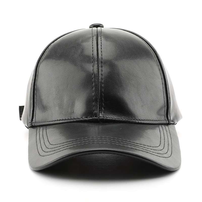 Faux Leather Baseball Cap image 0