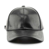Faux Leather Baseball Cap image 0