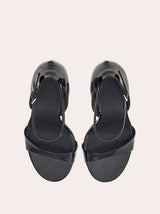 Peep-Toe Wedge Sandals image 5