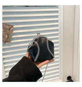 Baseball-Inspired Kiss-Lock Clutch
