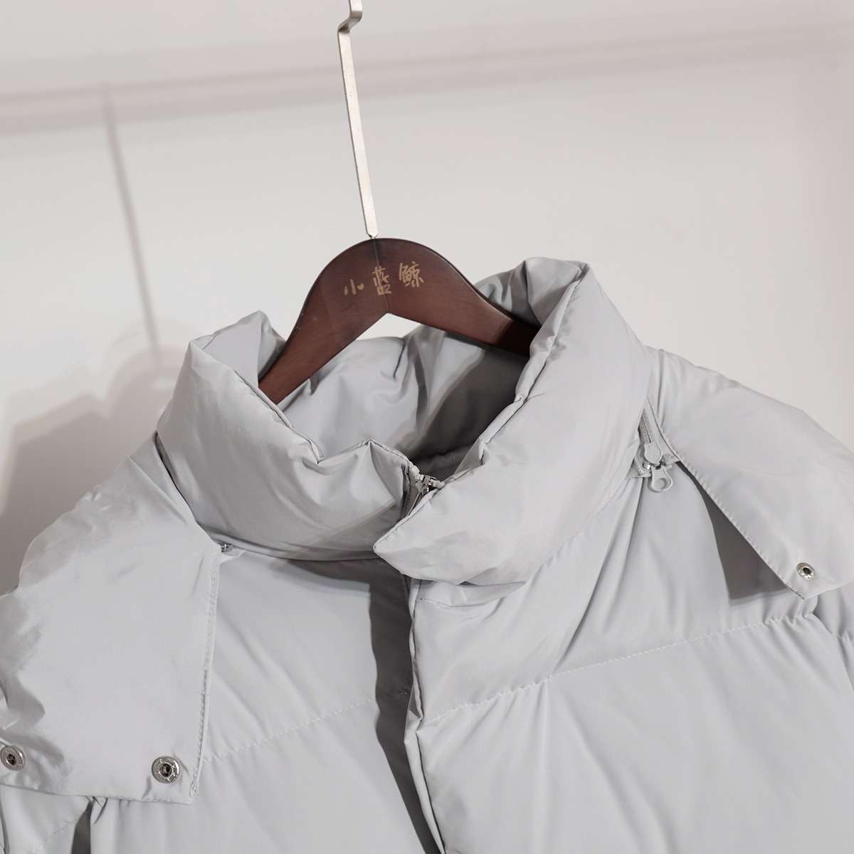 Oversize Hooded Zipper Coats image 7
