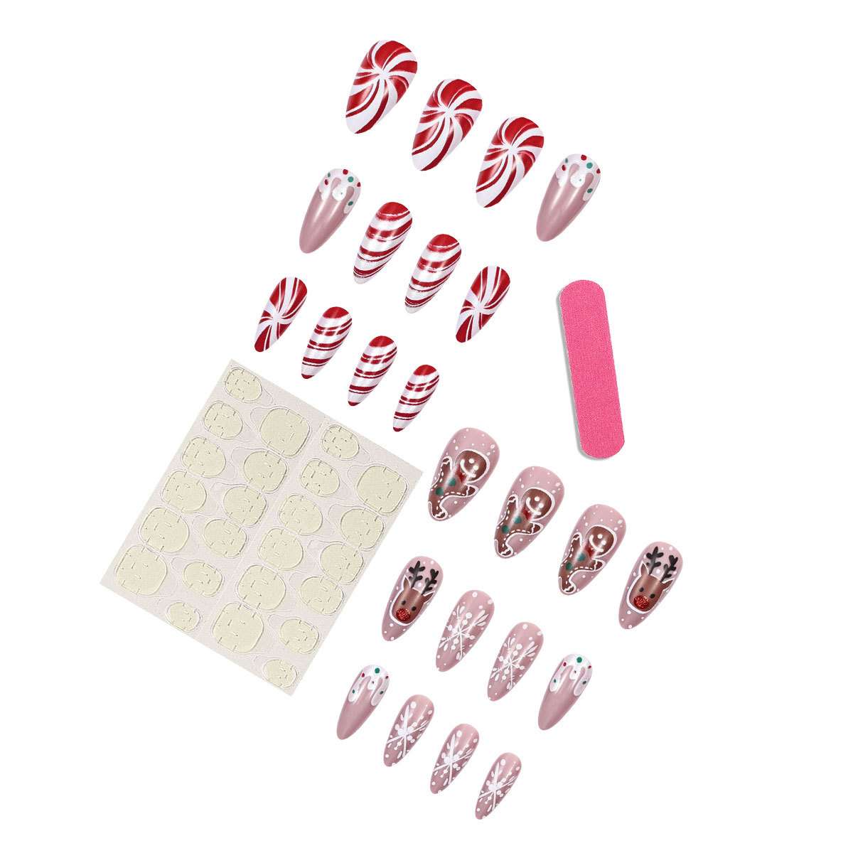 Festive Holiday Nail Art Set image 3