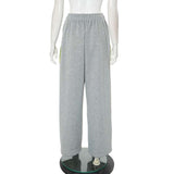 Contrast Color Duffel Bag Wide Leg Pants image 7
