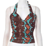 Aesthetic Pleated Crop Top image 3