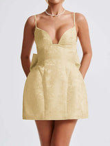 Floral Pattern Dress with Spaghetti Straps image 2