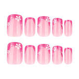 Glitter French Tip Nail Art image 10