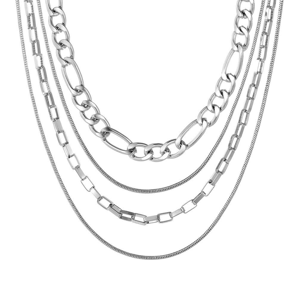 Set of Stone-Studded Stackable Rings image 5