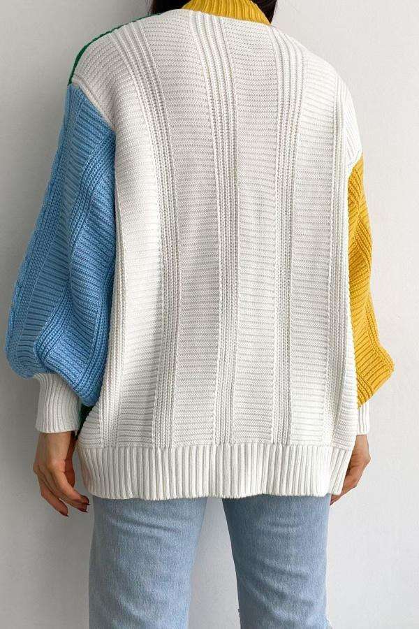 Button Down Long Sleeve Cardigan Sweater image 2