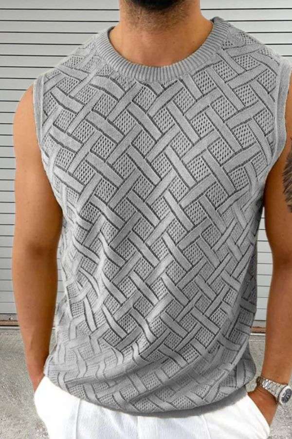 Knit Sleeveless Top image 0