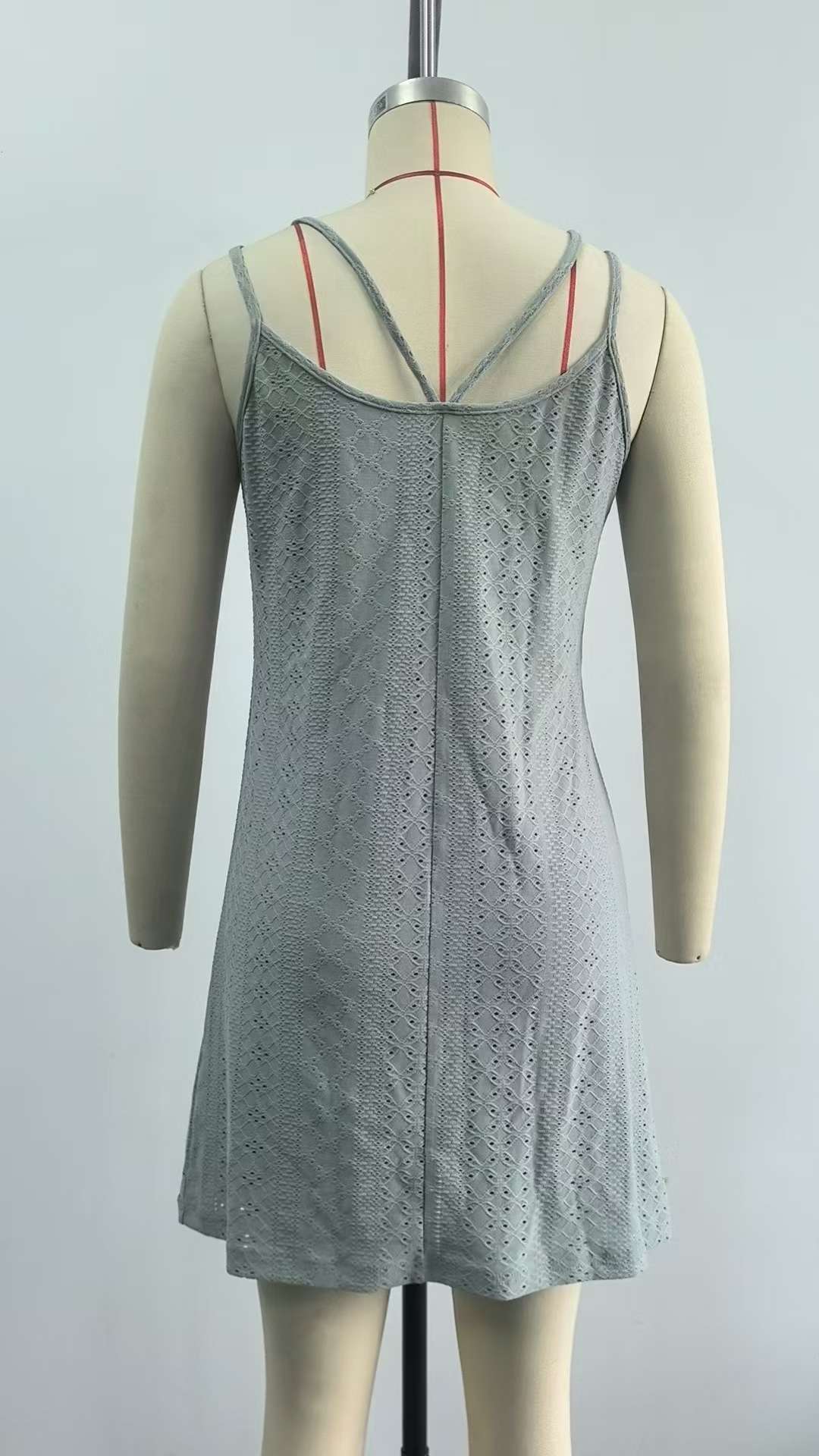 Knotted Sleeveless Summer Dress image 6