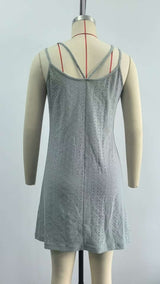 Knotted Sleeveless Summer Dress image 6