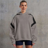 Athletic Urban Oversized Hoodie - M, Dark Grey image