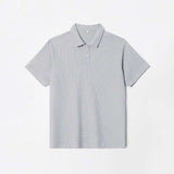 Classic Solid Polo Shirt - XL, Grey image