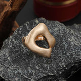 Elegant Heart-Shaped Statement Rings image 2