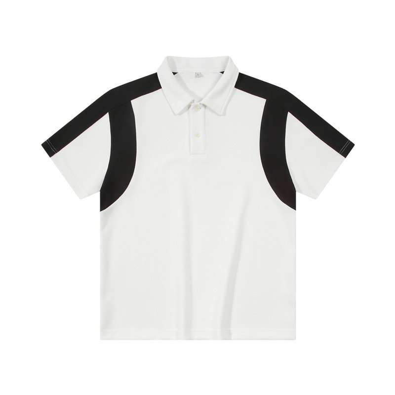 Contrast Panel Polo Shirt image 5