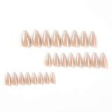 Ombre Almond-Shaped Acrylic Nails image 3