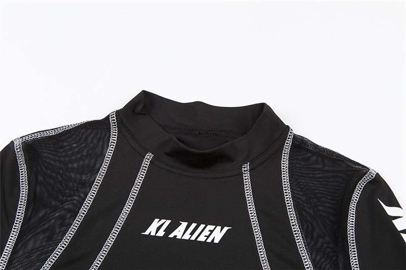 Crop Top Shirt Seamless Legging Workout Set image 4