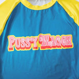 Colorblock Letter Print Cropped T-shirts image 4