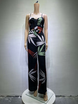 Tropical Print Two-Piece Set image 6